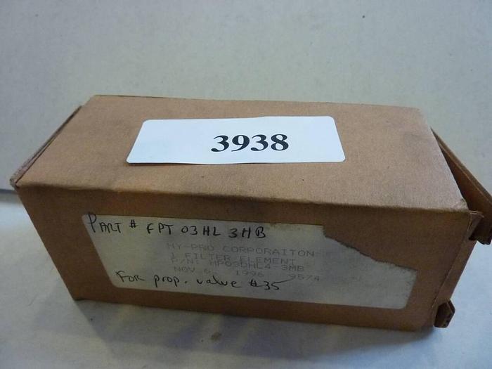 Used HYPRO Filter Element HP03DHL4-3MB #3938