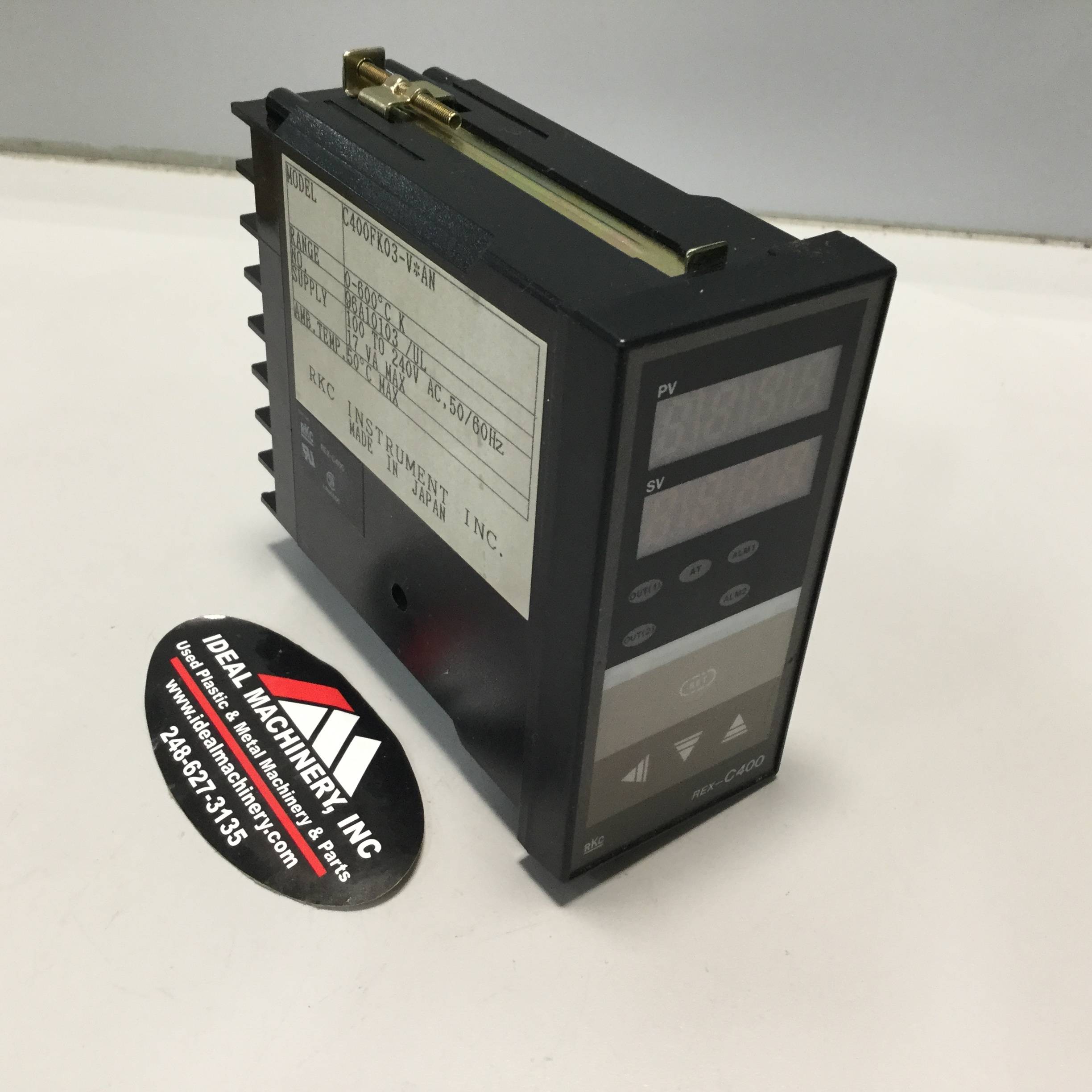 Used RKC Temperature Control REX-C400FK03VAN USED