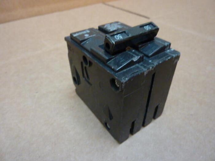 Used SIEMENS 50 Amp Circuit Breaker QP250 #27709