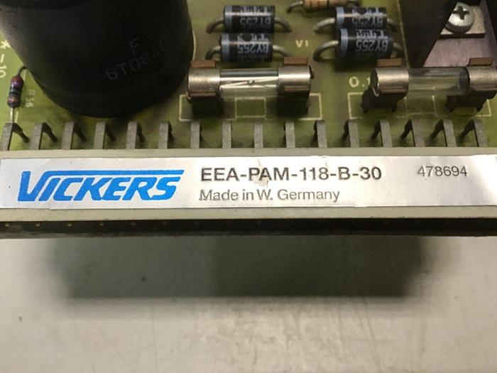 Used VICKERS Power Amplifier EEA-PAM-118-B-30 Used
