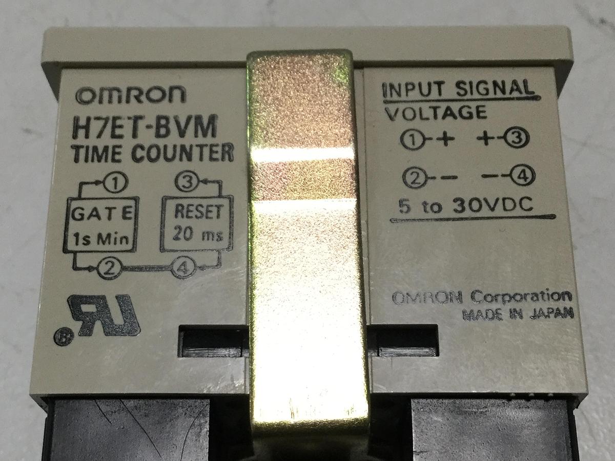 Used OMRON Time Counter H7ET-BVM USED