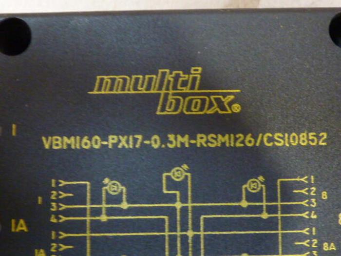 Used TURCK ELEKTRONIK Junction Box VBM160-PX17-0.3M-RSM126 #29767