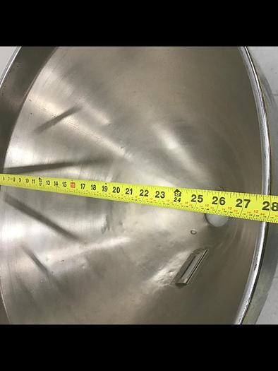 Used GENERIC Hopper w/Lid 28X28HOP Used #130393