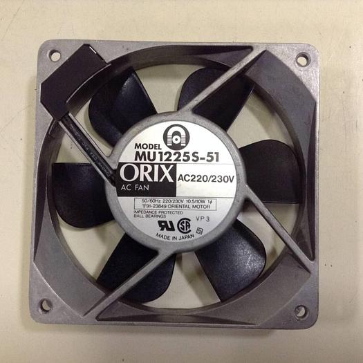 Used ORIX AC Fan MU1225S-51 #84822