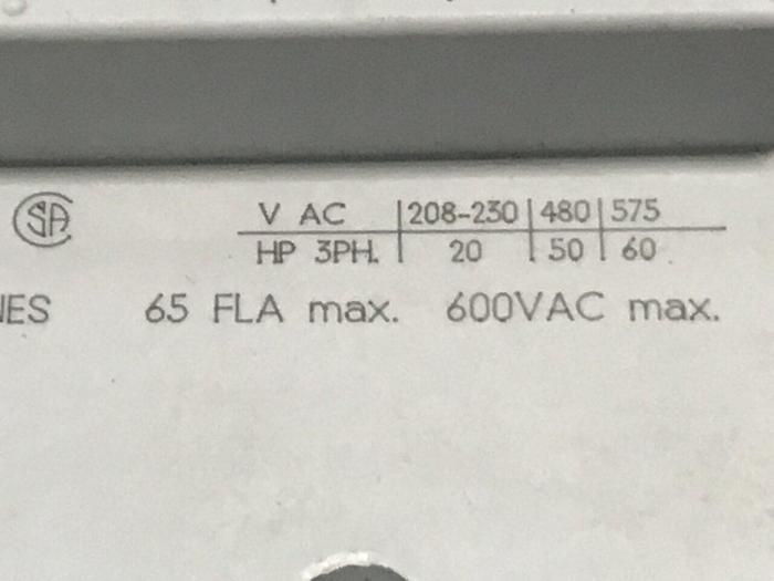 Used SIEMENS Motor Starter 3VU1600-0MM00 Used #129544