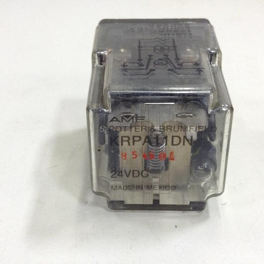 Used POTTER & BRUMFIELD Relay KRPA11DN #76395