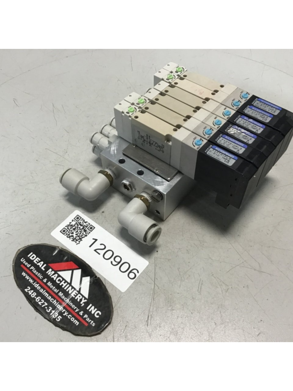 Used KOGANEI Solenoid w/ Valves F10M7AJ USED