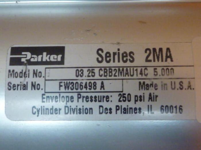 Used PARKER Cylinder 03.25 CBB2MAU14C 5.000 #36507
