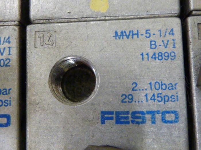 Used FESTO Control Block / Valve Terminal IFB8-02 #52865