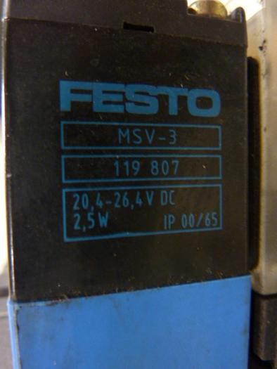 Used FESTO Control Block / Valve Terminal IFB8-02 #52743