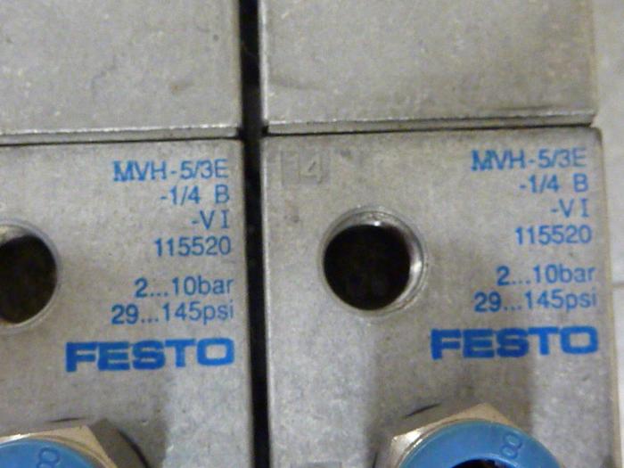Used FESTO Control Block / Valve Terminal IFB8-02 #52746