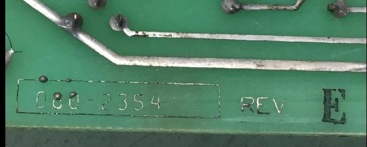 Used SCI Quad Logic Module 080-2354 REV E USED