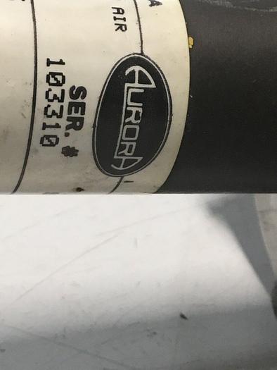 Used AURORA AIR PRODUCTS Cylinder w/ Flow Control Valve S1626 USED