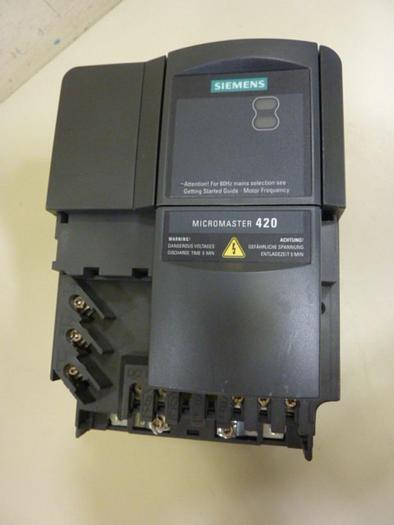 Used SIEMENS Controller 6SE6 420-2UD22-2BA0 #63536