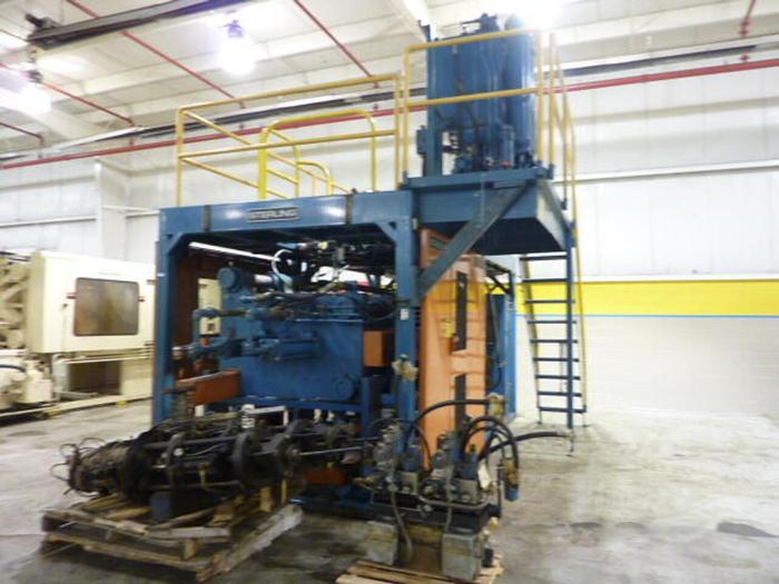 Used STERLING 50 Ton Blow Molding Machine SL33D USED
