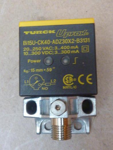 TURCK ELEKTRONIK Proximity Switch BI15U-CK40-ADZ30X2-B3131 #31774