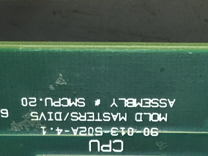 Used MOLD MASTER Circuit Board 90-013-502A-4.1 #122198