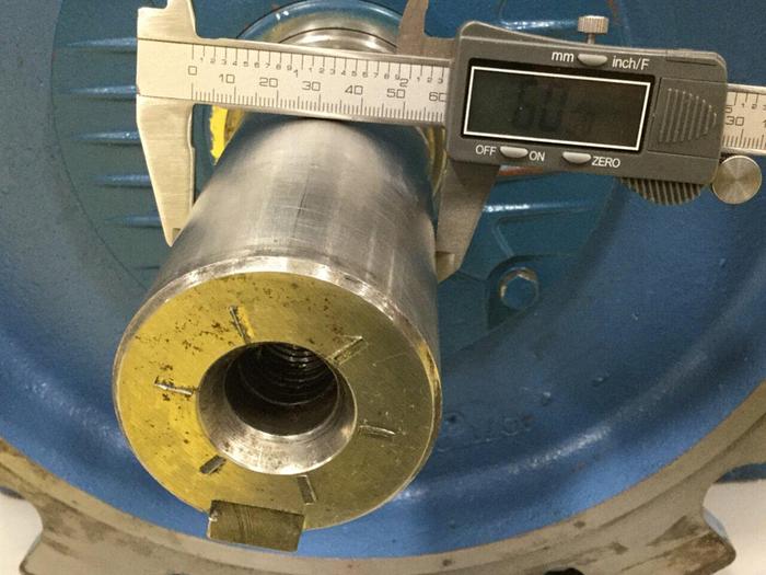 Used WEG 60 HP Motor 04518ET3Y225S/M-W22 Used