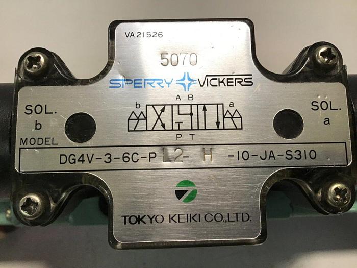 Used VICKERS Valve DG4V36CPL2H10JAS310 #111776