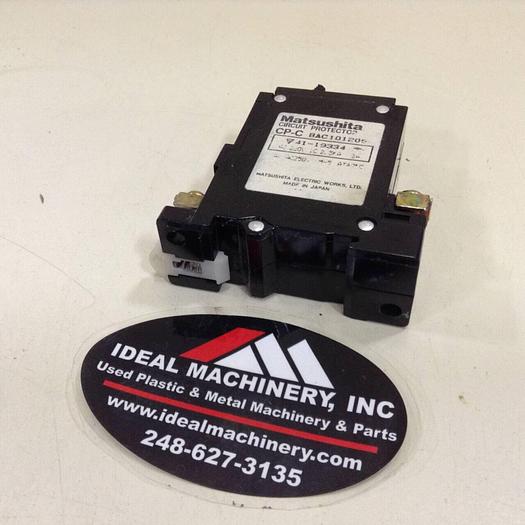 Used MATSUSHITA ELECTRIC 2 Amp Circuit Protector C10 M-5 #75727