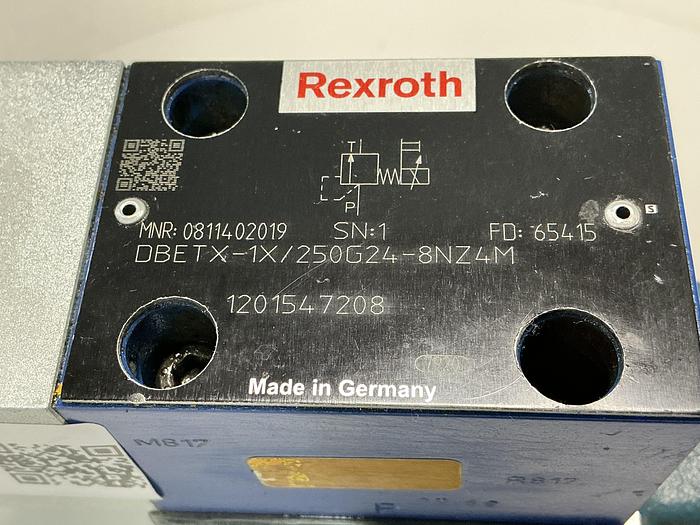 Used REXROTH DBETX-1X/250G24-8NZ4M