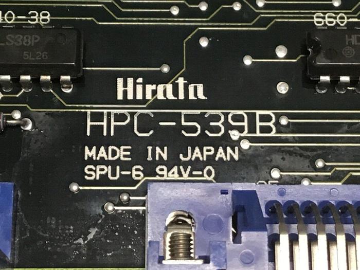 Used HIRATA Circuit Board HPC-539B #127599