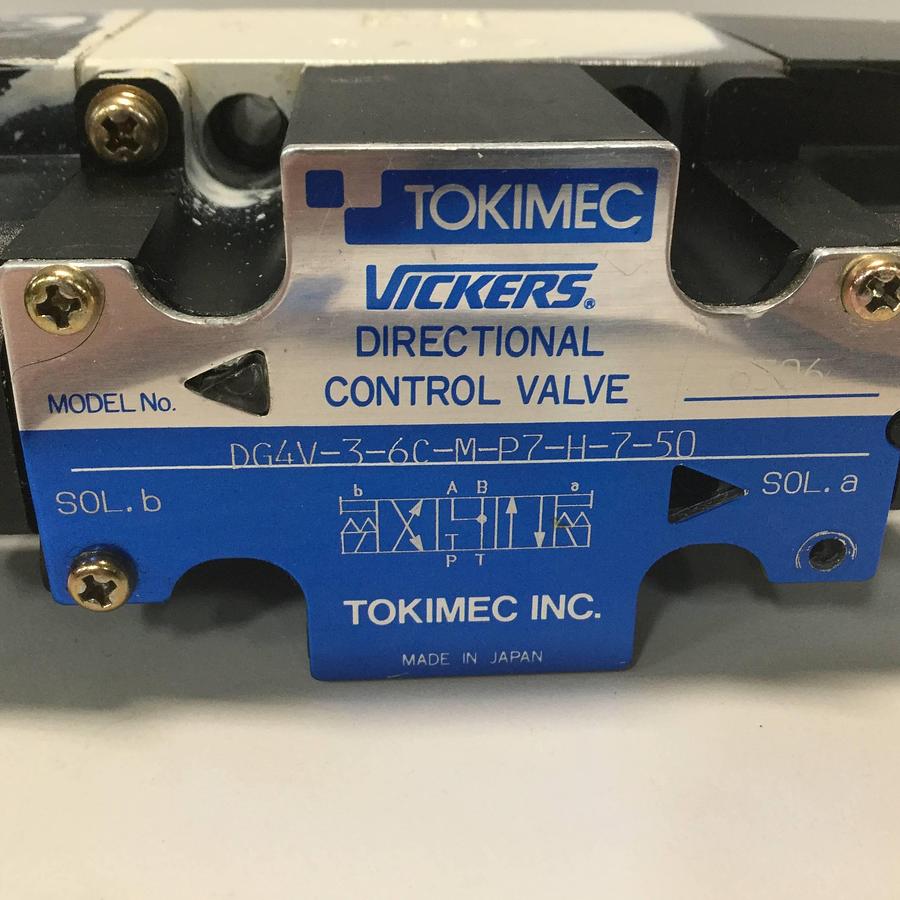 Used VICKERS Directional Control Valve DG4V36CMP7H750 USED