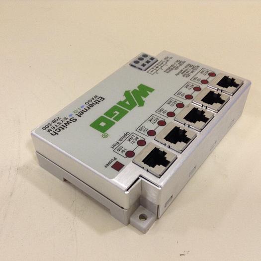 Used WAGO Ethernet Switch 758-500 #79688