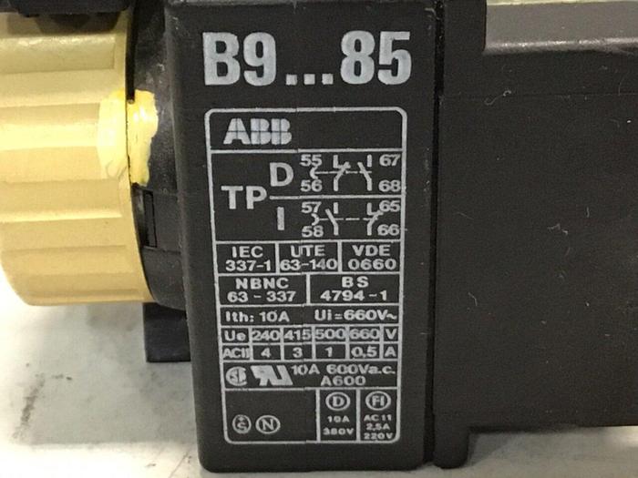 Used ABB Contactor B9 RV-BC6/60 #133285