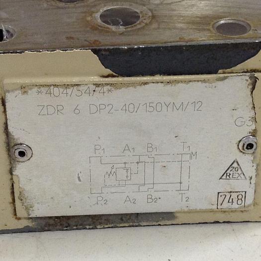 Used REXROTH Valve ZDR6DP240150YM12 #79074