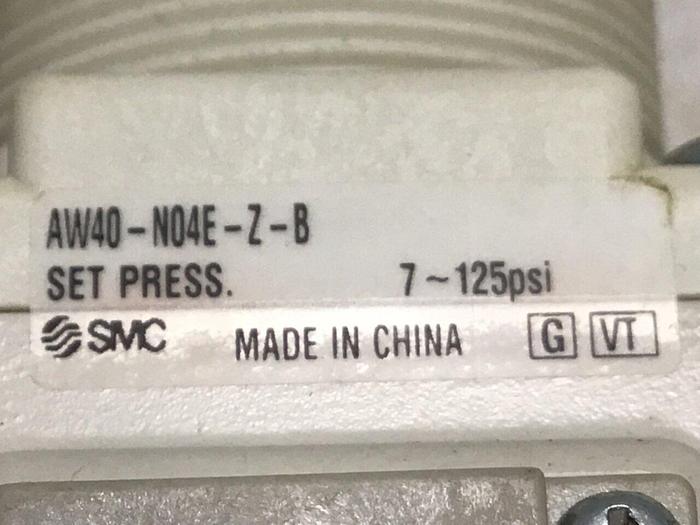 Used SMC Filter Regulator AW40-N04E-Z-B #130723
