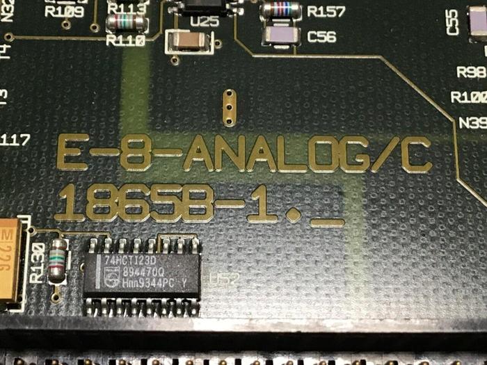 Used KEBA Engel 18658-1 Circuit Board E-8-ANALOG/C 1865B-1 Used