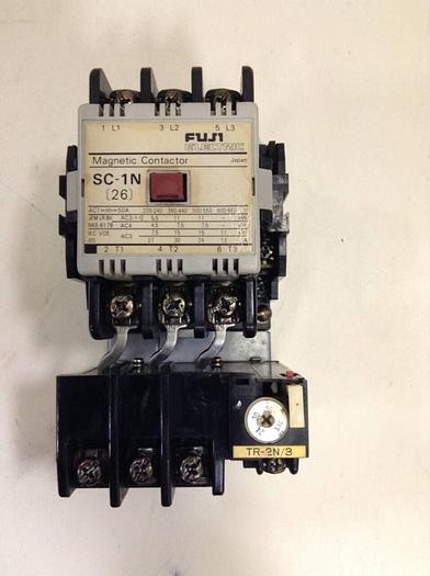 Used FUJI ELECTRIC Magnetic Contactor SC-1N #80237