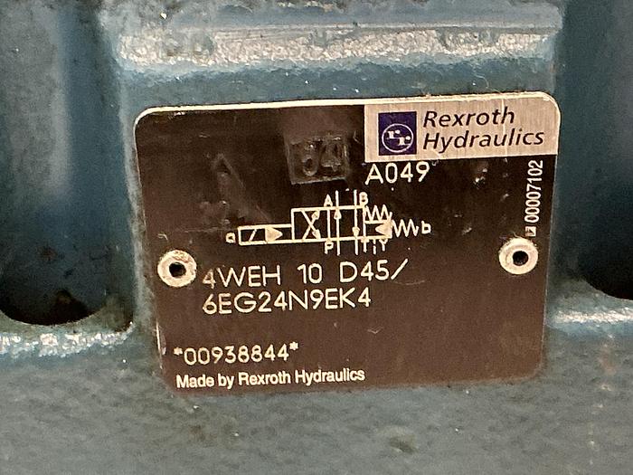 Used REXROTH 4WE 6 D62/EG24N9K4