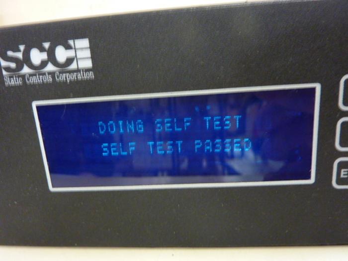 Used STATIC CONTROLS CORP Operator Interface 1040-S-03-8-X-MB #63727