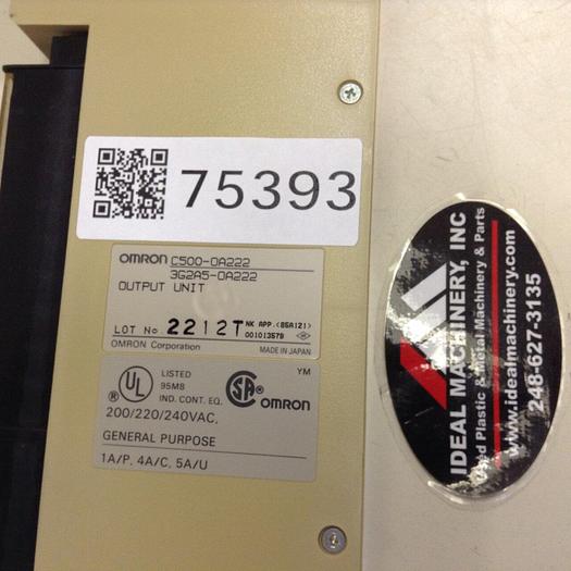 Used OMRON Output Unit C500-0A222 #75393