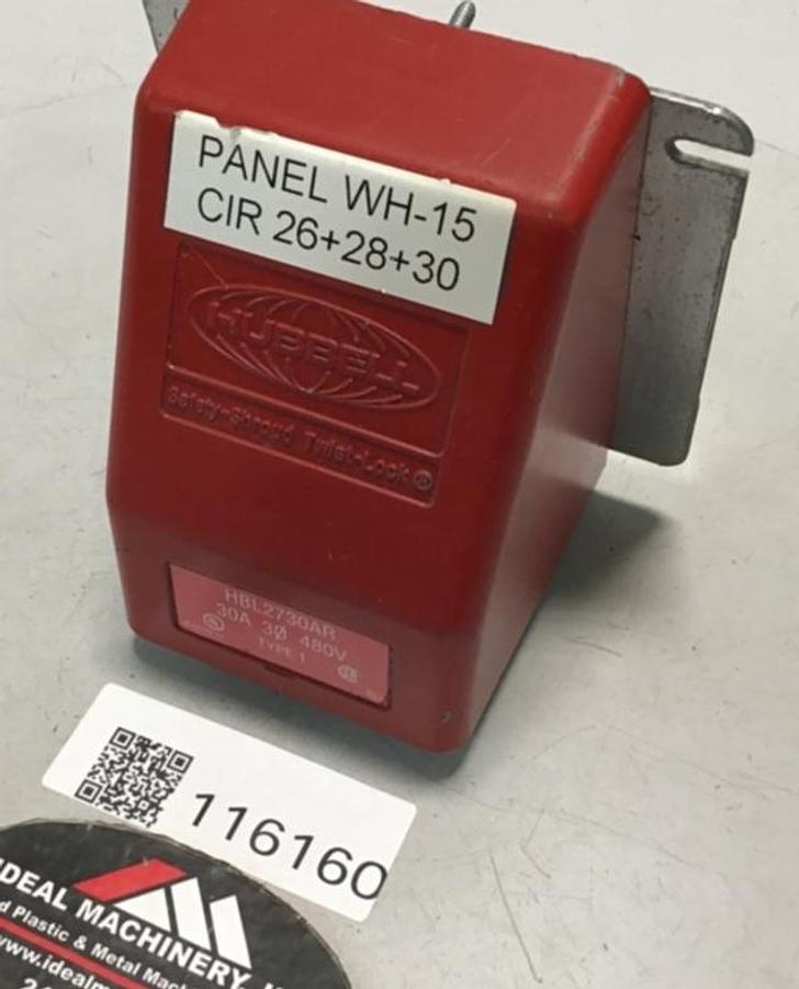 Used HUBBELL Safety Shroud Twist Lock HBL2730AR USED