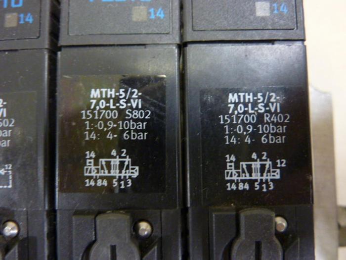 Used FESTO Control Block w/ Valves IFB8-03 #52683