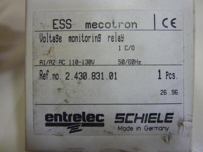 ENTRELEC Current Monitoring Relay ESS #64388