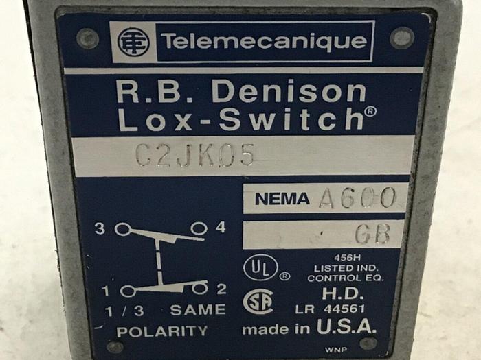 Used TELEMECANIQUE Lox-Switch C2JK05 #121807