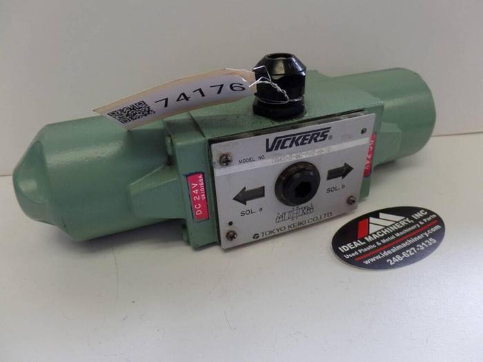 Used TOKYO KEIKI Hydraulic Solenoid Valve DG4S-5-6C-MW2-H-10 #74176