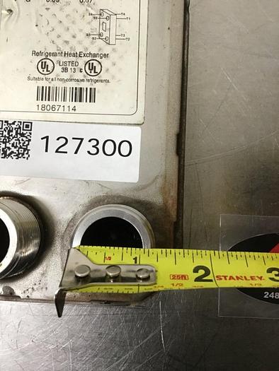 Used ALFA LAVAL Refrigerant Heat Exchanger CB27-10H #127300