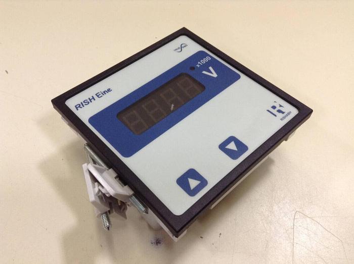Used RISHABH Digital Panel Meter RISH EINE V #86279