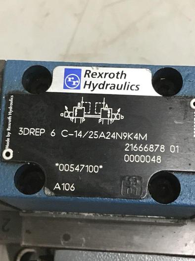 Used REXROTH Valve 4WRZ25W3-325-50/6A24N9EK4/D3MR Used