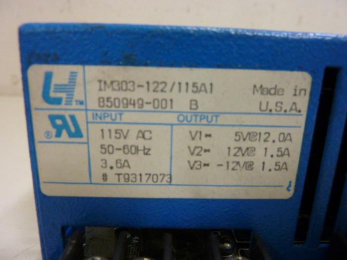 Used LH RESEARCH Power Supply IM303-122/115A1 #59629