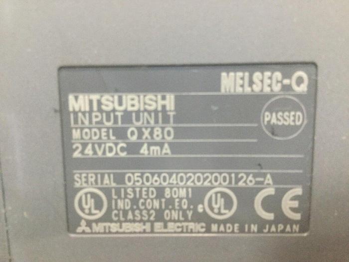 Used MITSUBISHI Input Module QX80 #100726