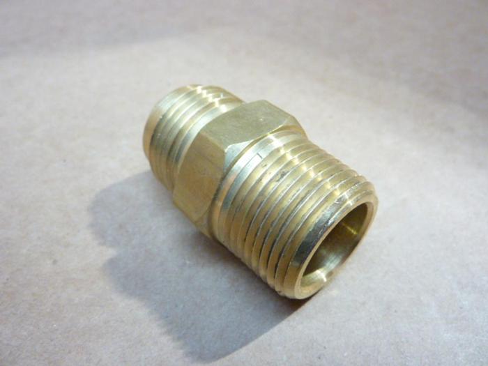GENERIC Brass Connector 2404-12-12-B #40713