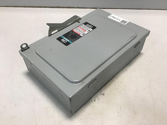 Used SIEMENS 60 Amp I-T-E Disconnect Switch JN422 #137861