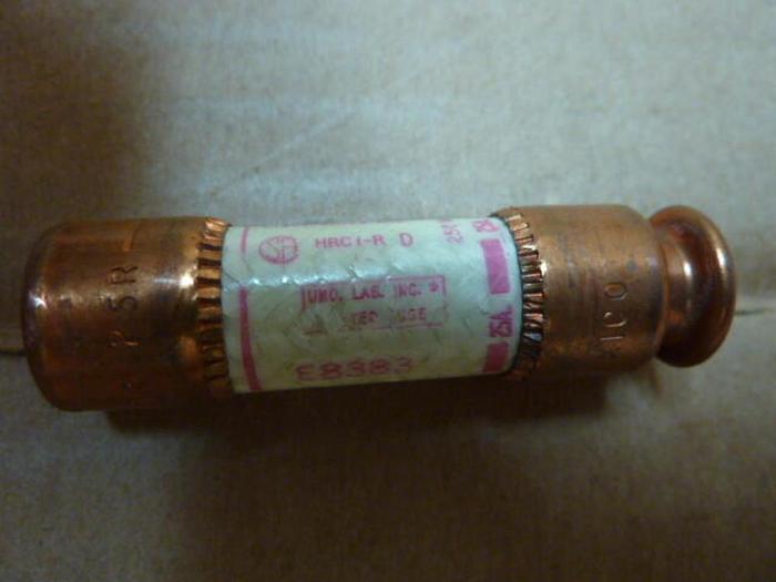 Used GOULD / SHAWMUT 25 Amp Fuse TR25R #26728