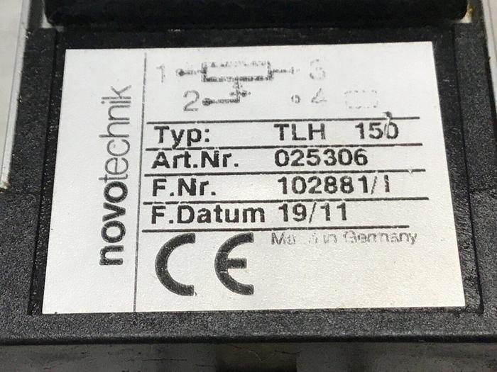 Used NOVOTECHNIK Linear Transducer TLH150 Used